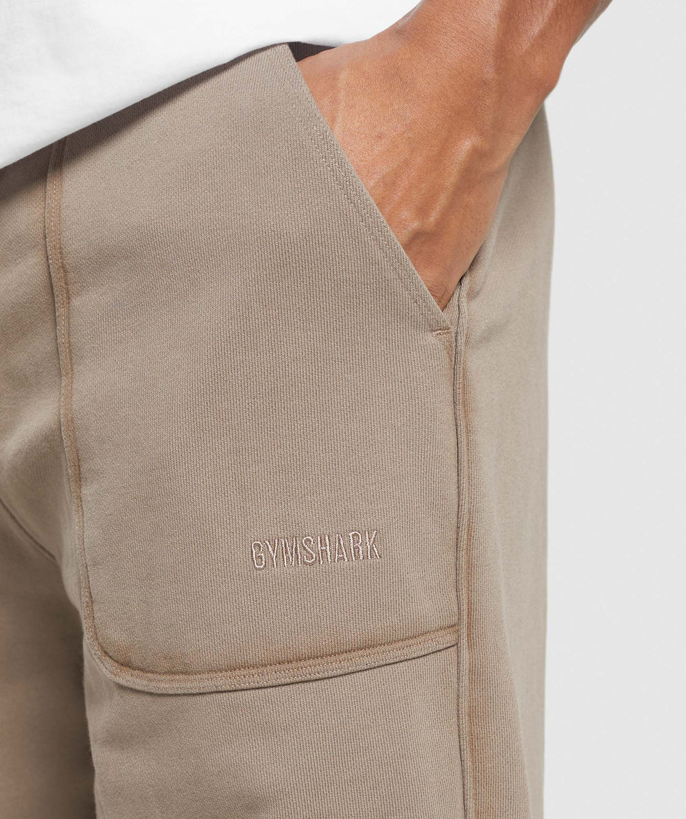 Heavyweight Joggers - Lifestyle Brown