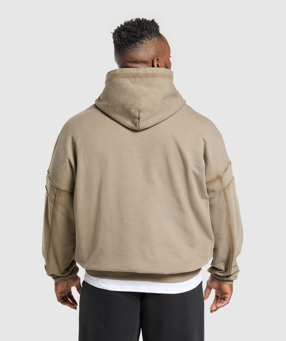 Heavyweight Hoodie - Lifestyle Brown