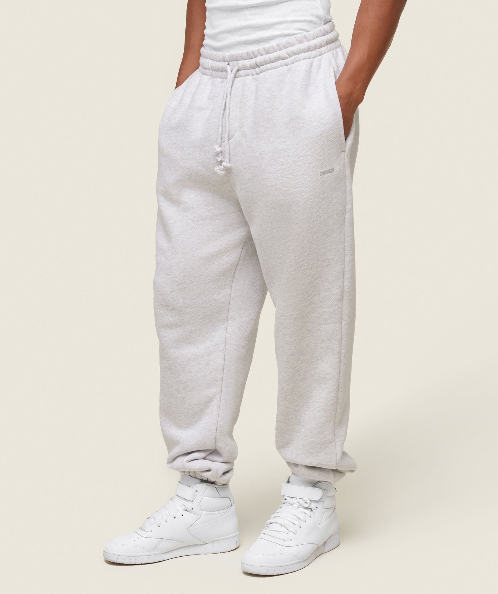 everywear Relaxed Sweatpants - Bros Soft Grey Marl