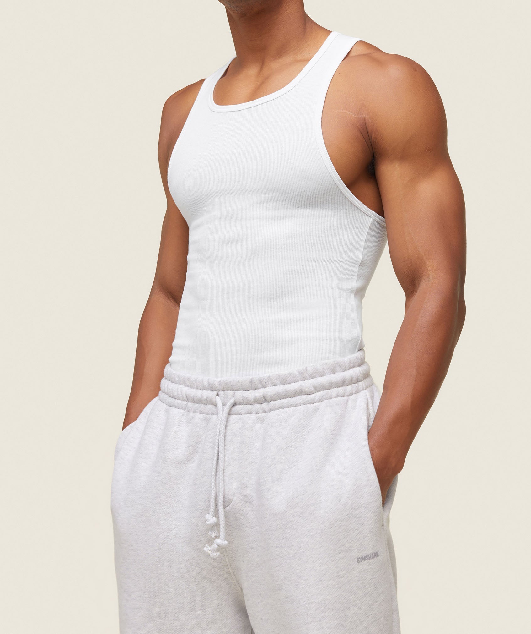 everywear Relaxed Sweatpants - Bros Soft Grey Marl