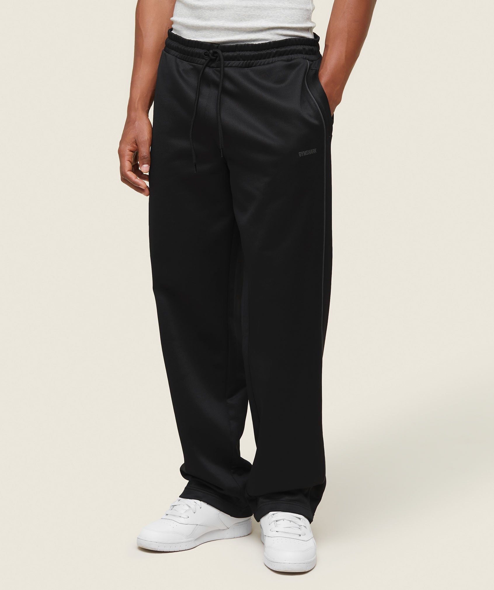 everywear Track Pants - Black/White